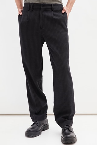 Wollen Pantalon Zwart