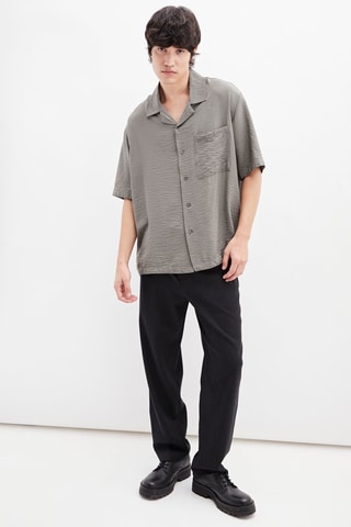 Wollen Pantalon Zwart