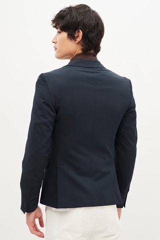 Blazer slim - Blauw