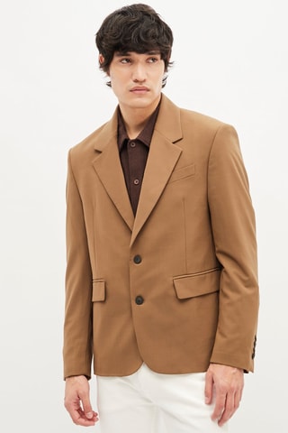 Wollen Blazer - Bruin