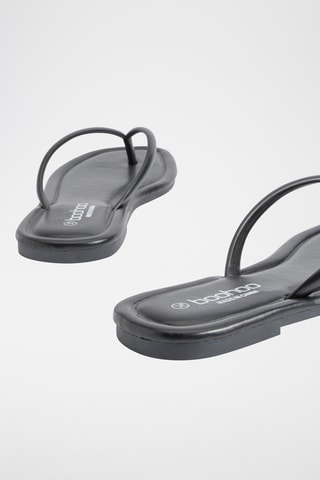 Chinelos de dedo - Preto