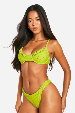 Soutien de biquíni - Verde-lima
