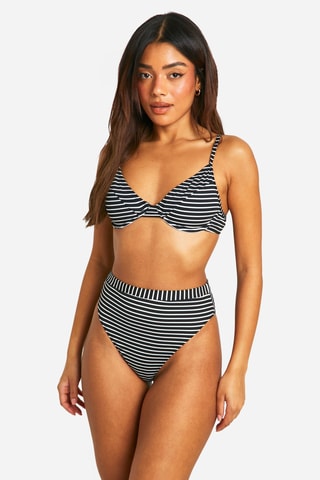 Parte de cima de biquíni - Preto