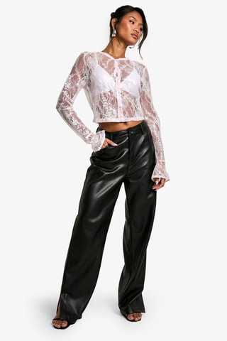 Blusa em renda - Rosa