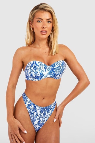 Cuecas de biquíni - Azul