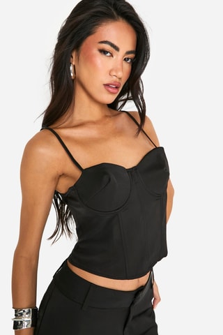 Crop top - Preto