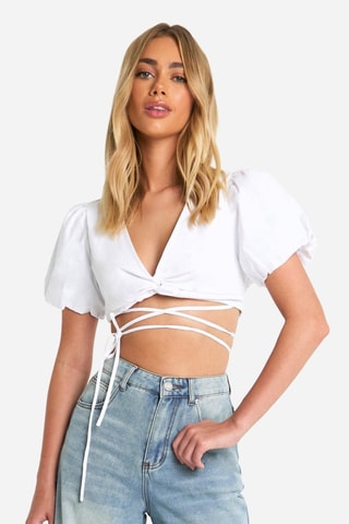 Crop top - Marfim