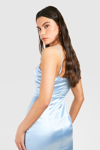 Vestido - Azul-claro