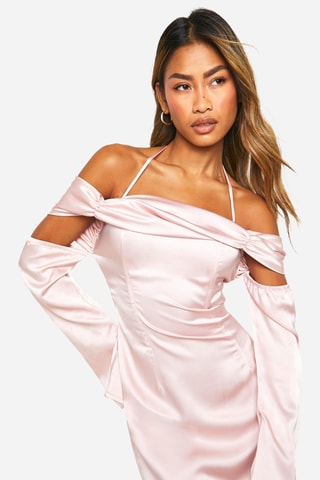 Vestido comprido - Rosa