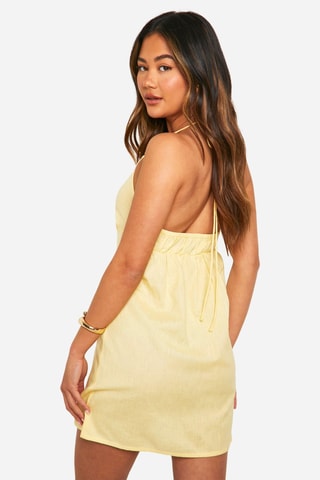 Vestido direito - Amarelo