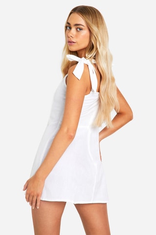 Robe droite - Blanc