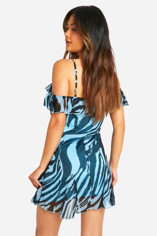 Vestido direito - Turquesa