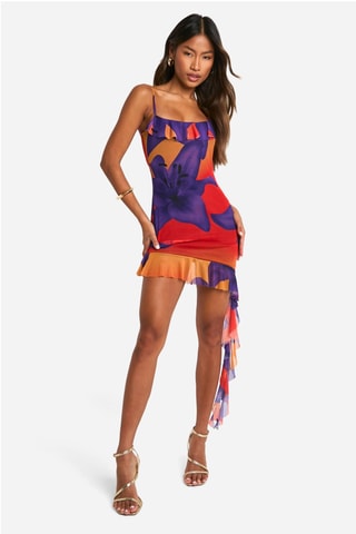 Vestido justo - Laranja