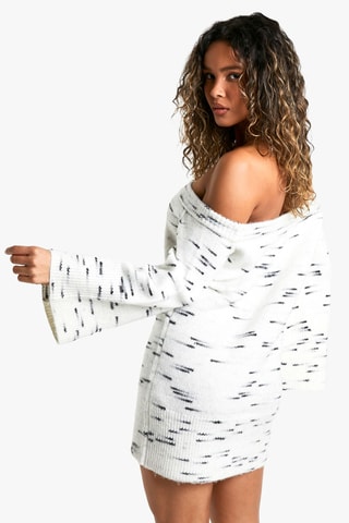 Vestido-camisola - Cru