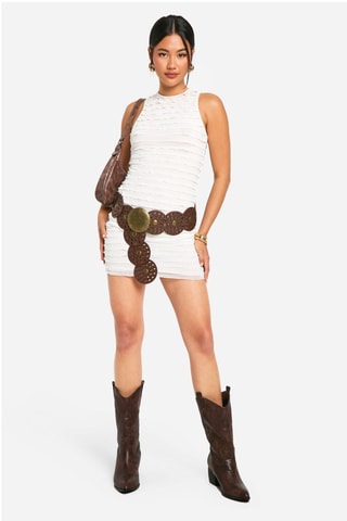 Robe volantée - Blanc