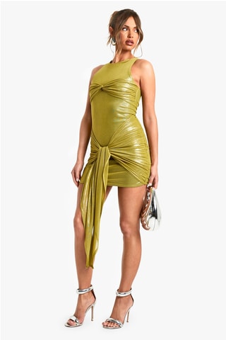 Vestido justo - Verde