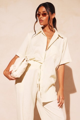 Camisa oversize - Cru