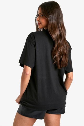 T-shirt oversize - Preto
