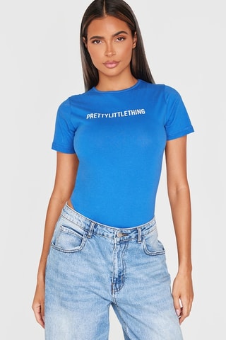 T-shirt - Azul-cobalto