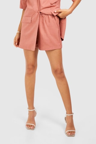 Calções relaxed - Rosa