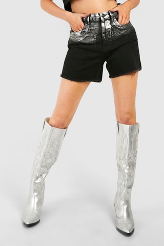 Calções - Prateado