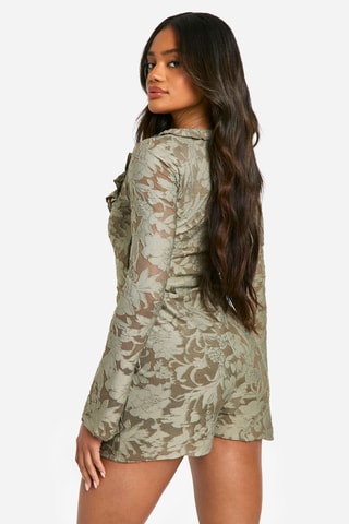 Macacão curto - Verde