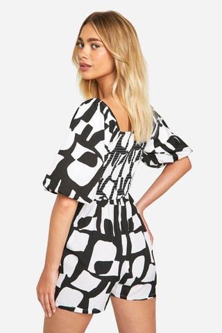 Macacão curto - Preto