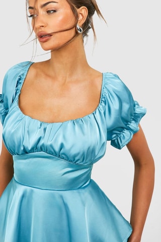 Macacão curto - Azul