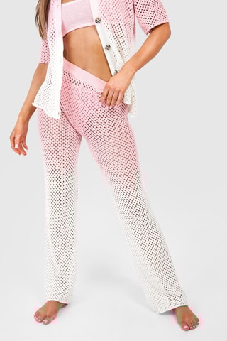 Chemisier et pantalon - Rose