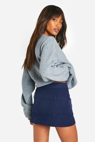 Minijupe - Bleu marine