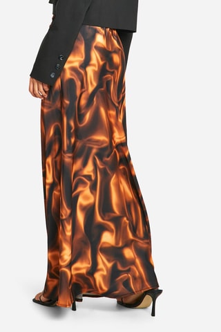 Saia comprida - Laranja