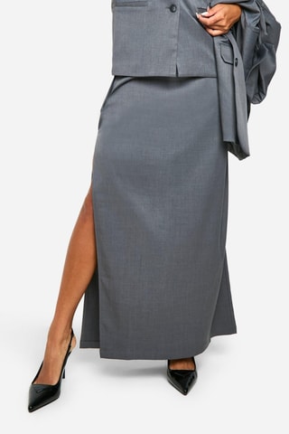 Saia comprida - Cinzento