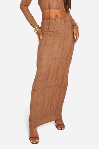 Jupe longue - Marron