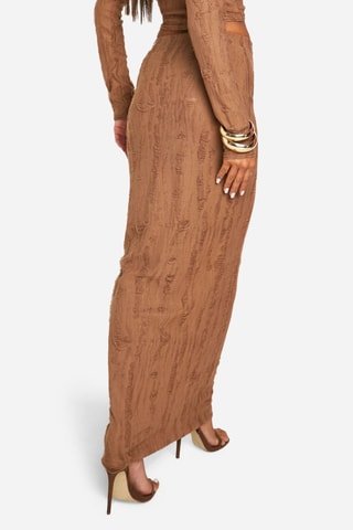 Jupe longue - Marron