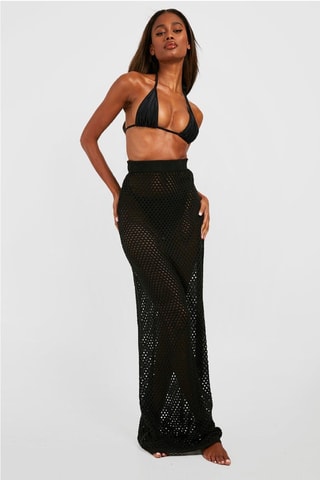 Saia comprida - Preto