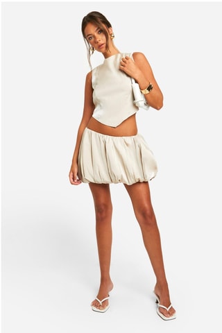 Jupe boule - Beige