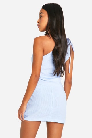 Jupe portefeuille - Bleu clair