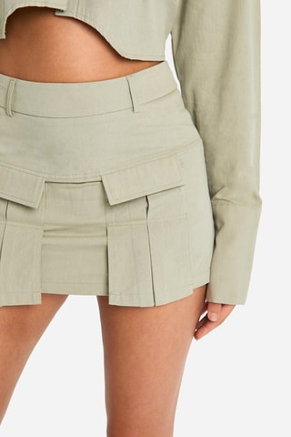 Minijupe - Vert sauge