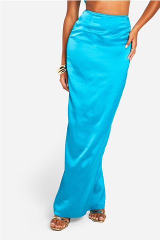 Saia comprida - Azul