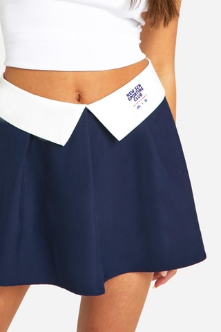 Jupe patineuse - Bleu marine