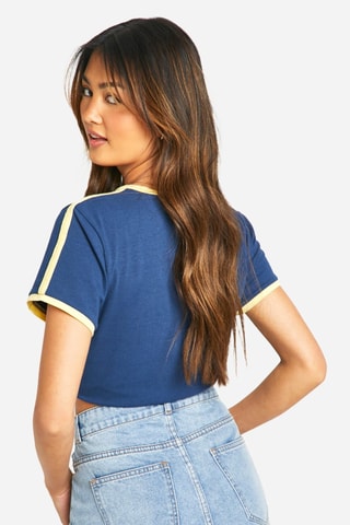 Minijupe en jean - Bleu