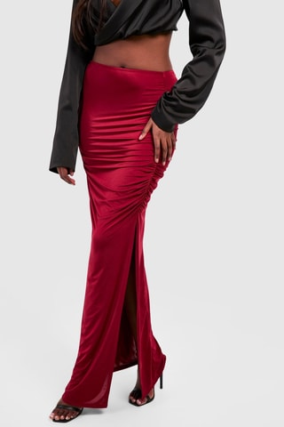 Saia comprida - Vermelho