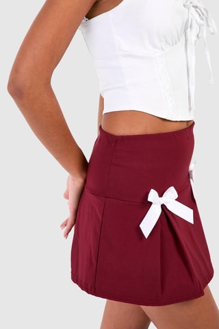 Minijupe - Bordeaux