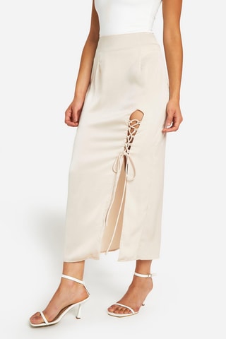 Jupe midi - Champagne