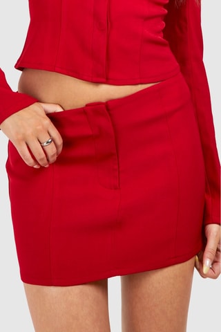 Minijupe - Rouge