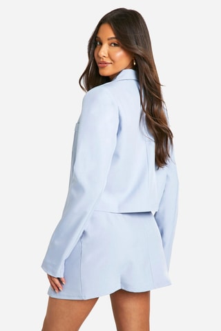 Jupe portefeuille - Ciel