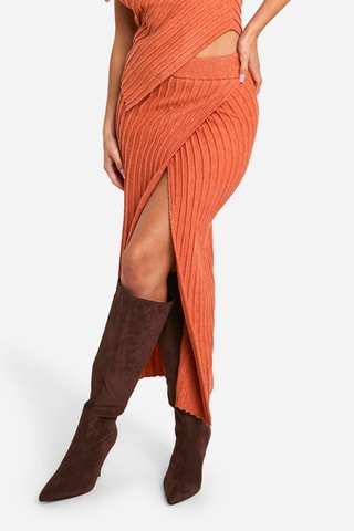 Saia comprida - Laranja