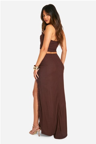 Jupe longue - Marron
