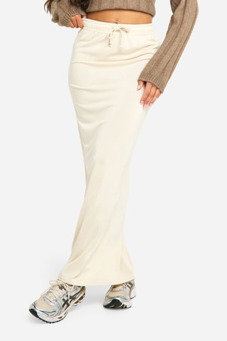 Saia comprida - Bege