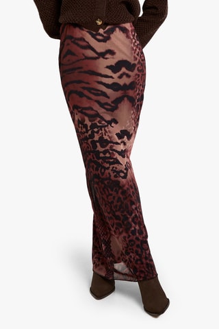 Saia comprida - Castanho